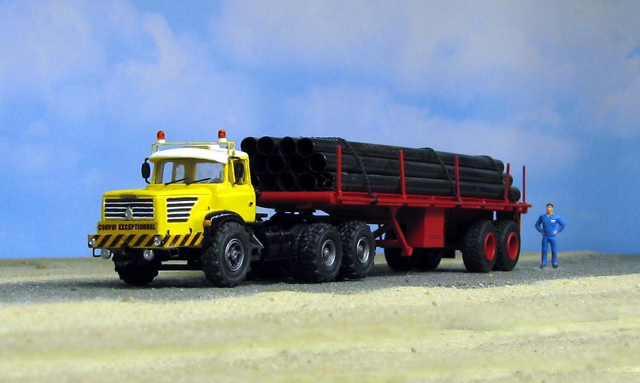 Semi d'origine, TBO très modifié.