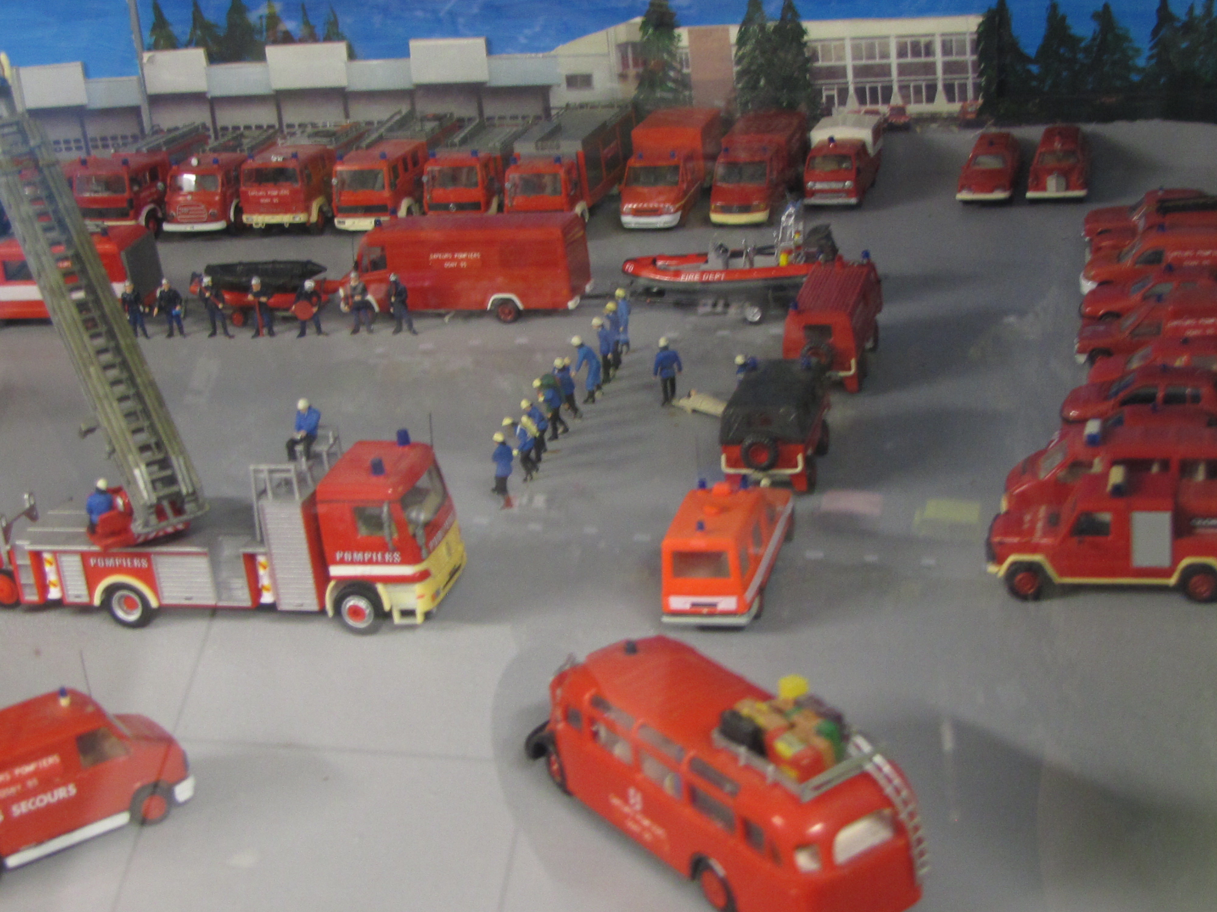 Pompiers caserne osny