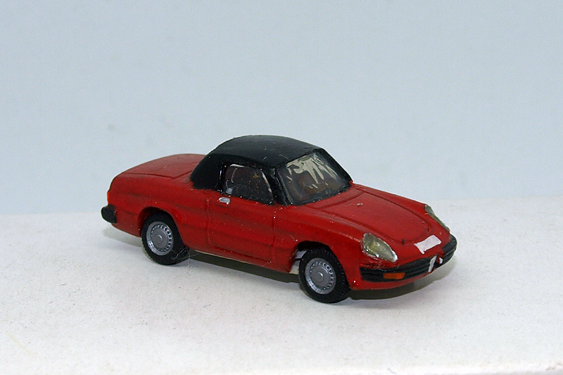 Alfa Spider/ BS- Design; resine