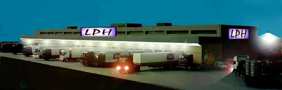 Le dépôt LPH Transports de Lionel
