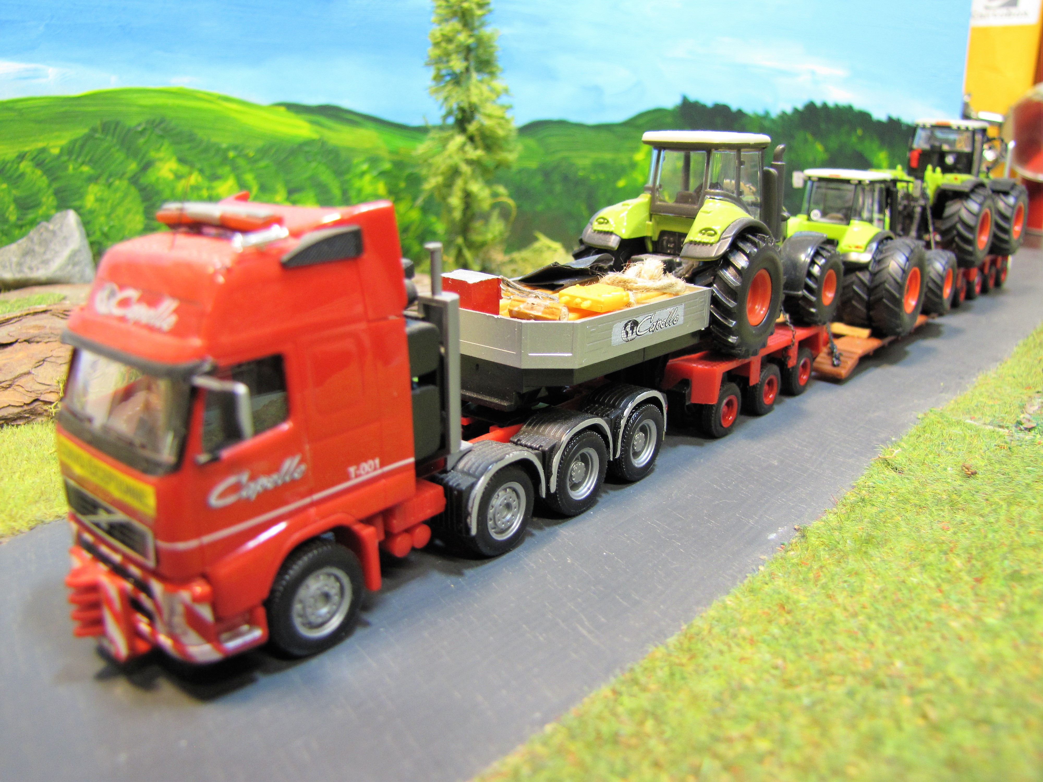 convoi capelle tracteurs agri.claas
