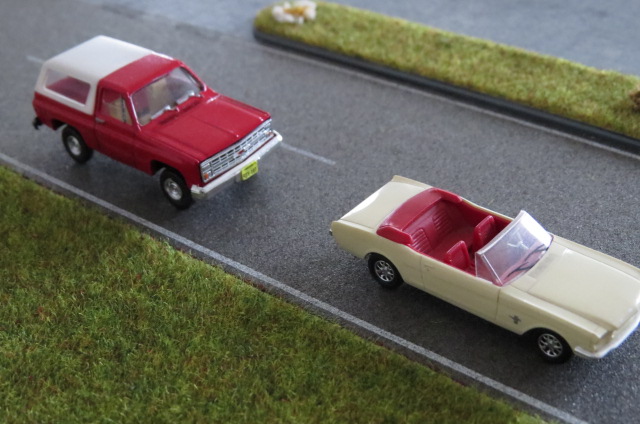 Bronco et Mustang