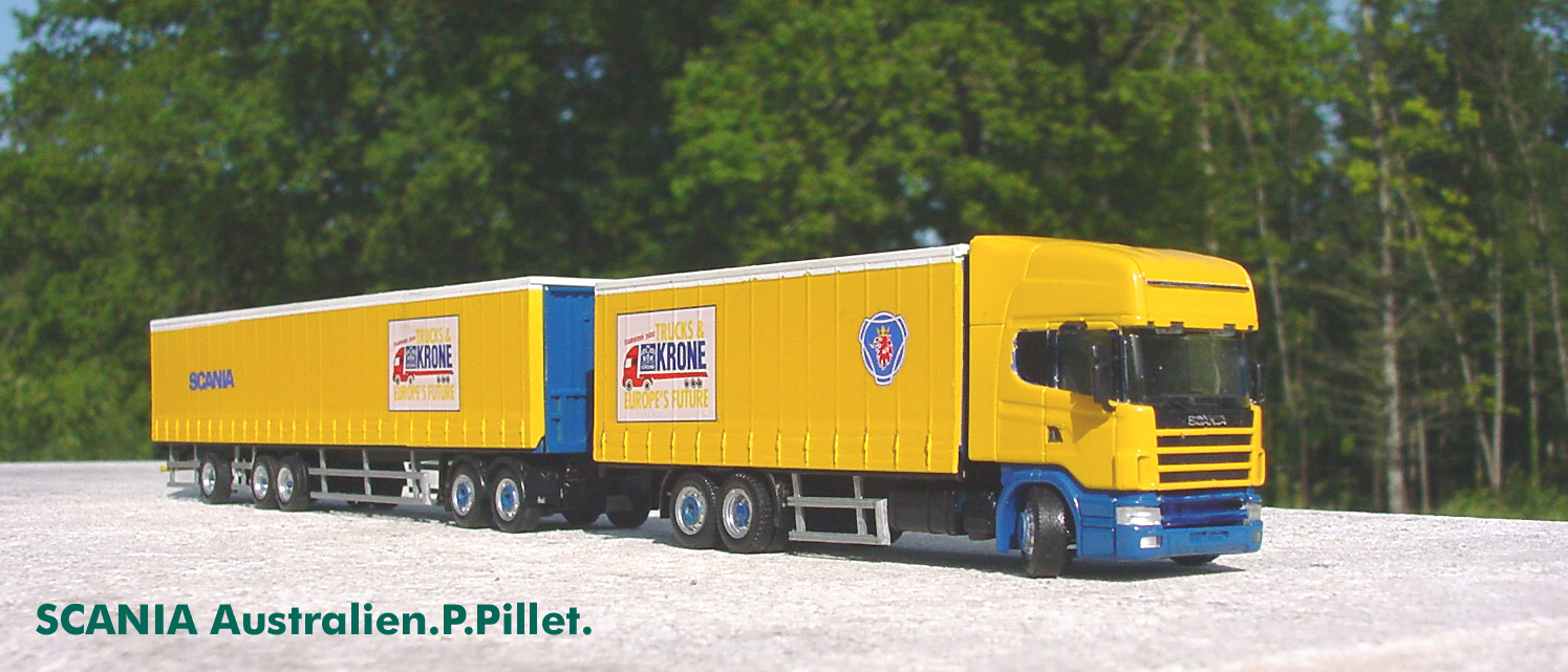 Même pour le transport de marchandises, on fait appel aux 1000 pattes, voici un exemple australien