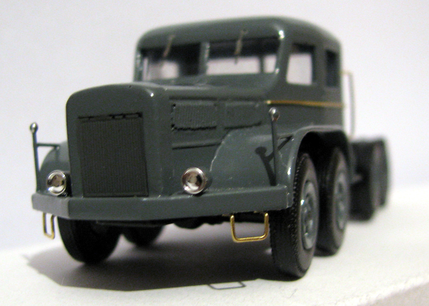 Détaillage du tracteur W 200