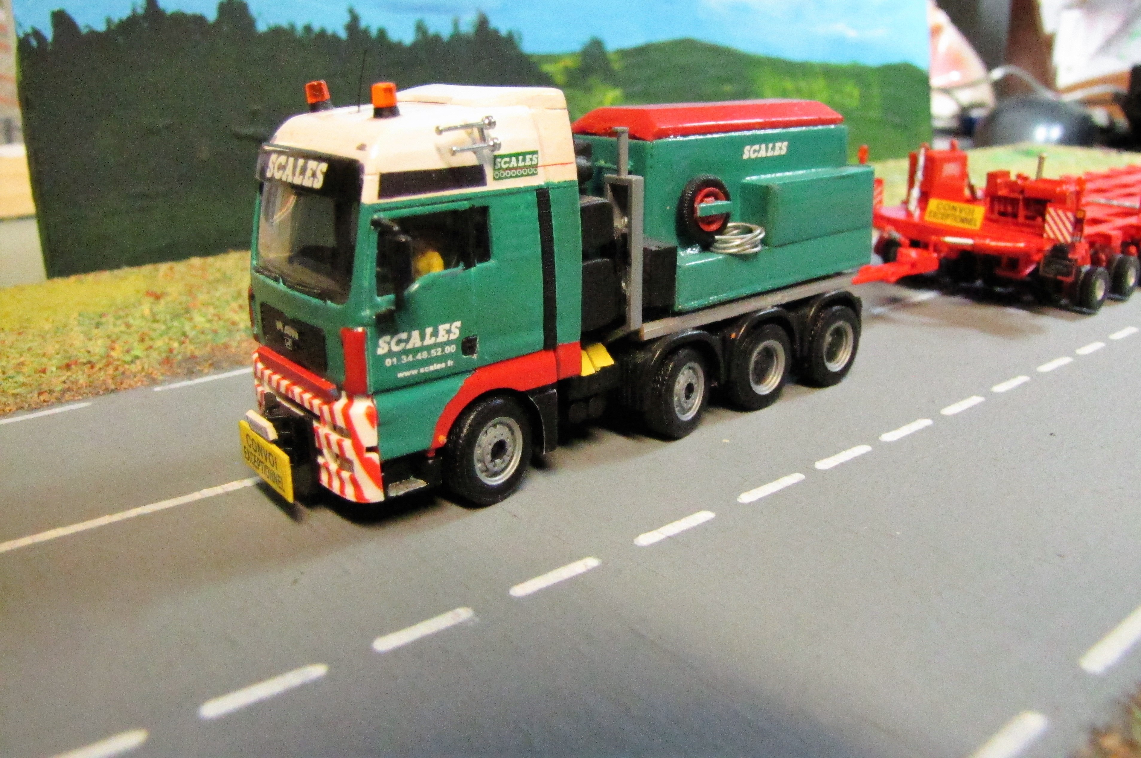 MAN TGX SCALES