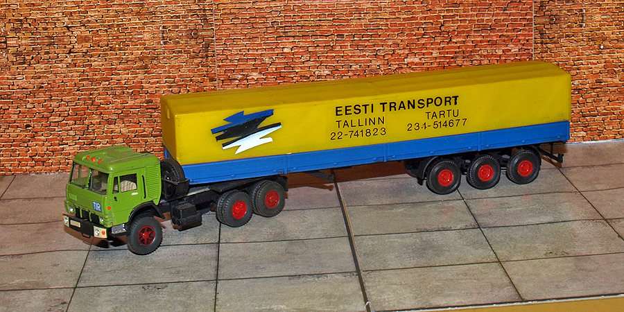 Kamaz d'une entreprise de transport estonienne