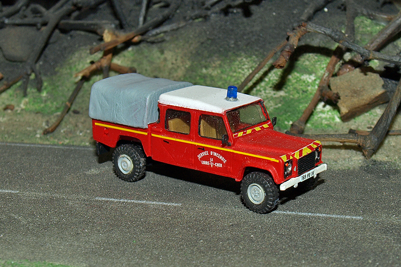 Pompiers français/ transformation petite série en résine