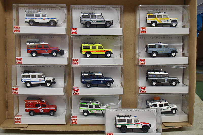 Série de collection Busch &quot;Secours en montagne/ Europe&quot; avec modèle spécial