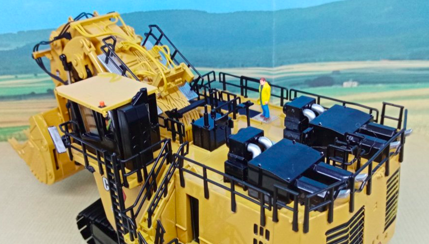 Les détails ne manquent pas, ce qui ajoute au réalisme de cette maquette.