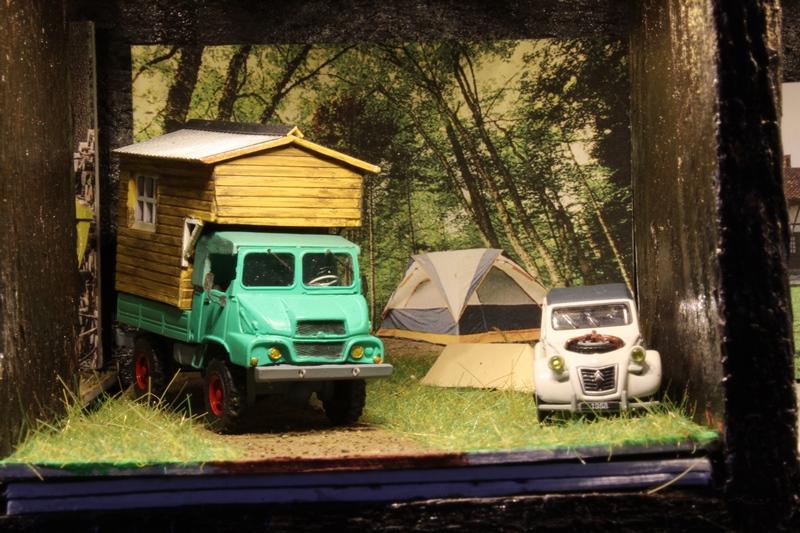 camping en pleine nature avec un Marmon de l'Obsidienne