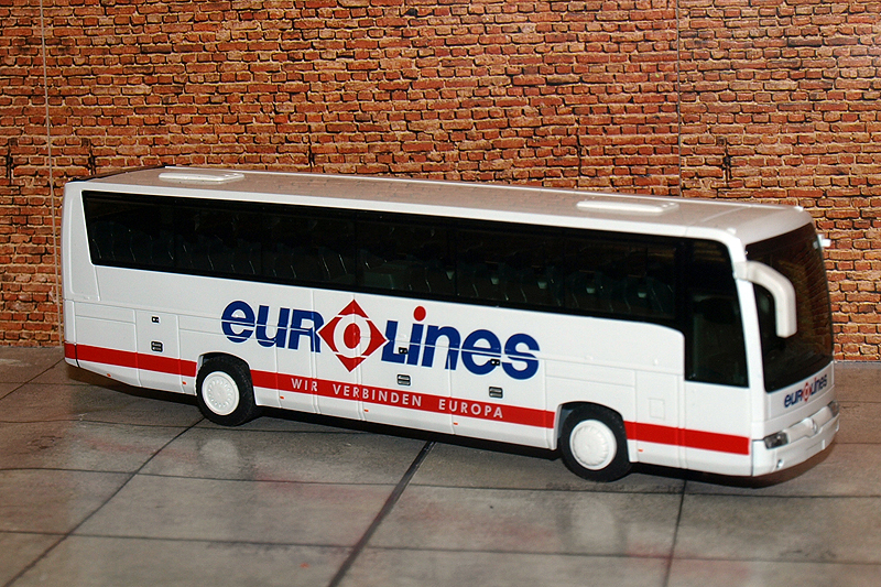 Irisbius Iliade/ Touring ; Lignes d'autobus longue distance en Europe