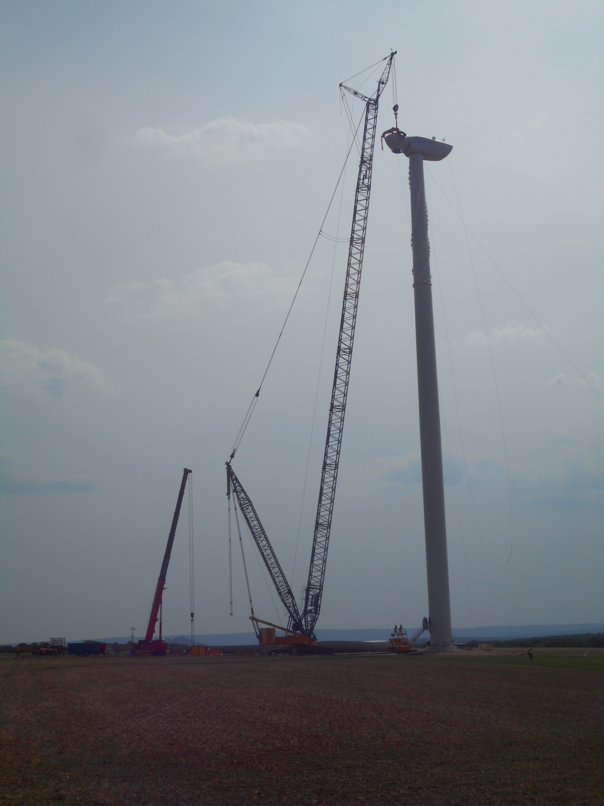 arrivée du rotor
