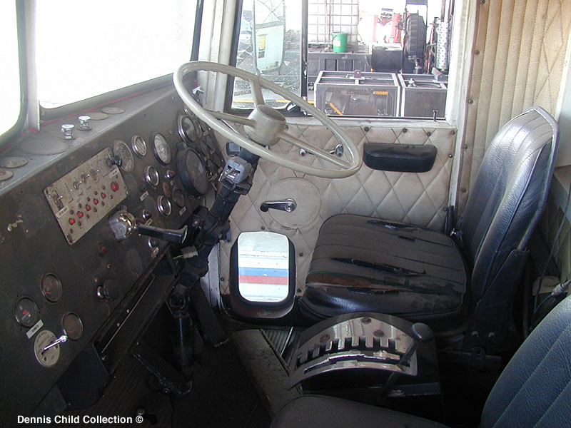 L'intérieur de la cabine