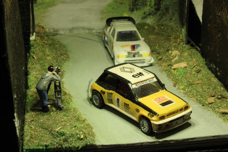 2 modèles Miber dans cette spéciale de rallye