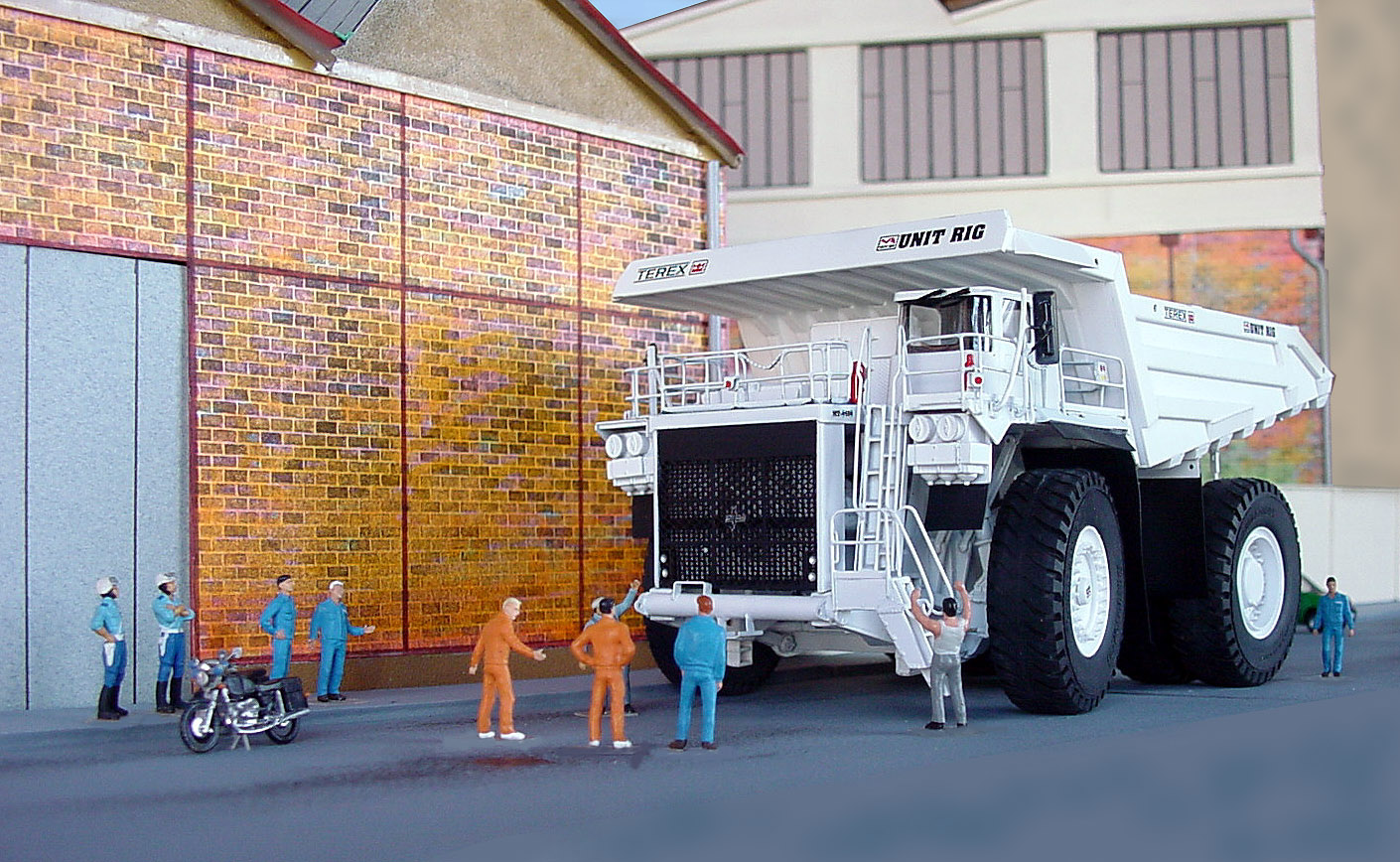 Un tombereau TEREX 4400 sort de révision complète des ateliers SIMTREX