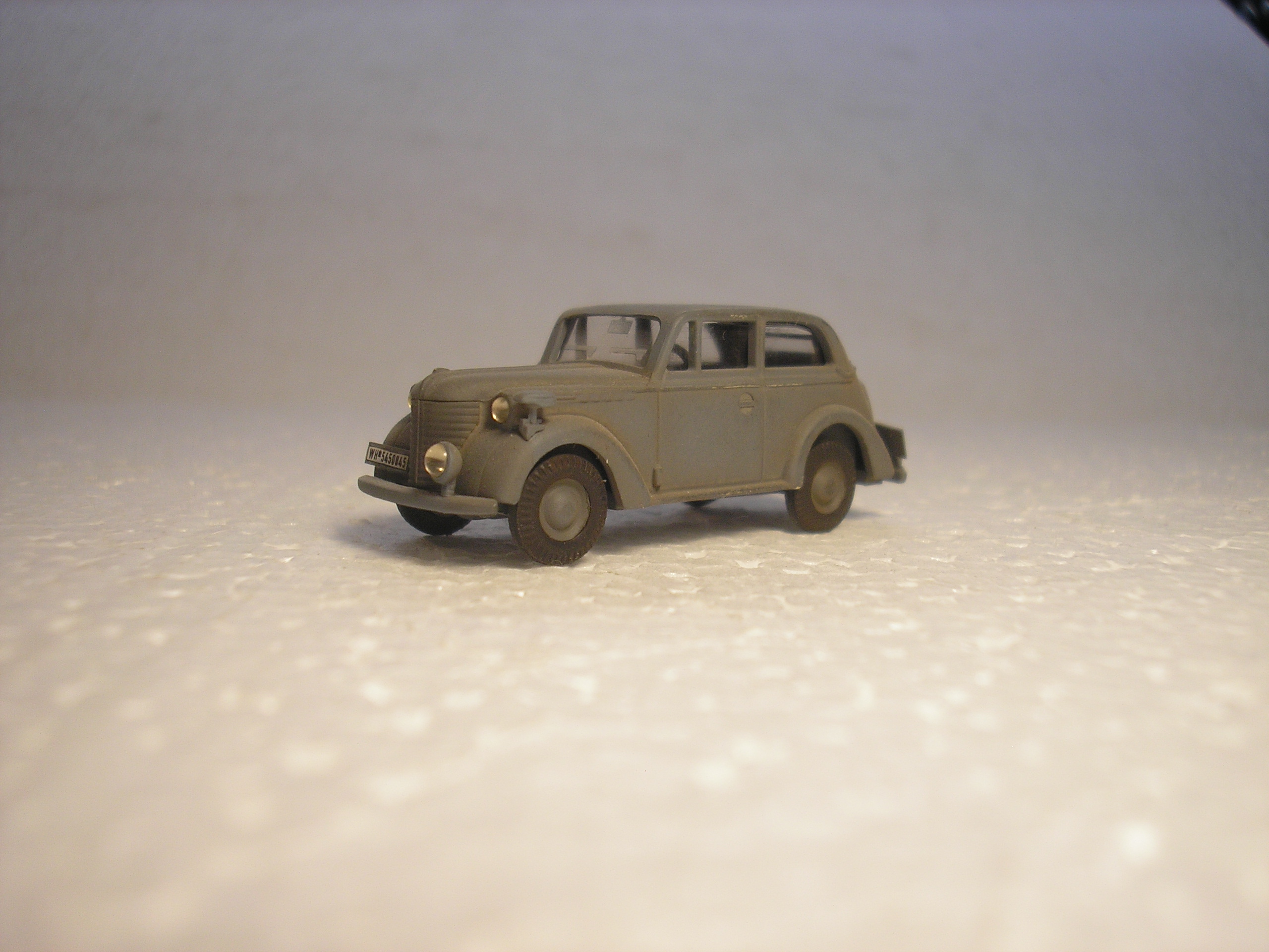 1938 Opel Olympia Busch model with additions.