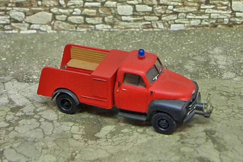 En Hollande. Modèle Brekina, carrosserie en résine
