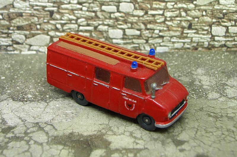 En Allemagne. Modèle en résine de coulée