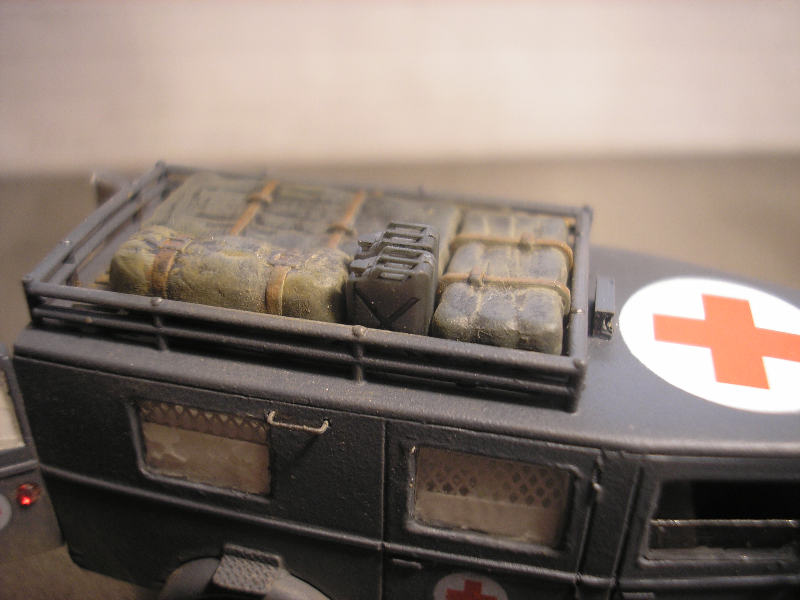 3D printed jerry cans arrived so I added two.