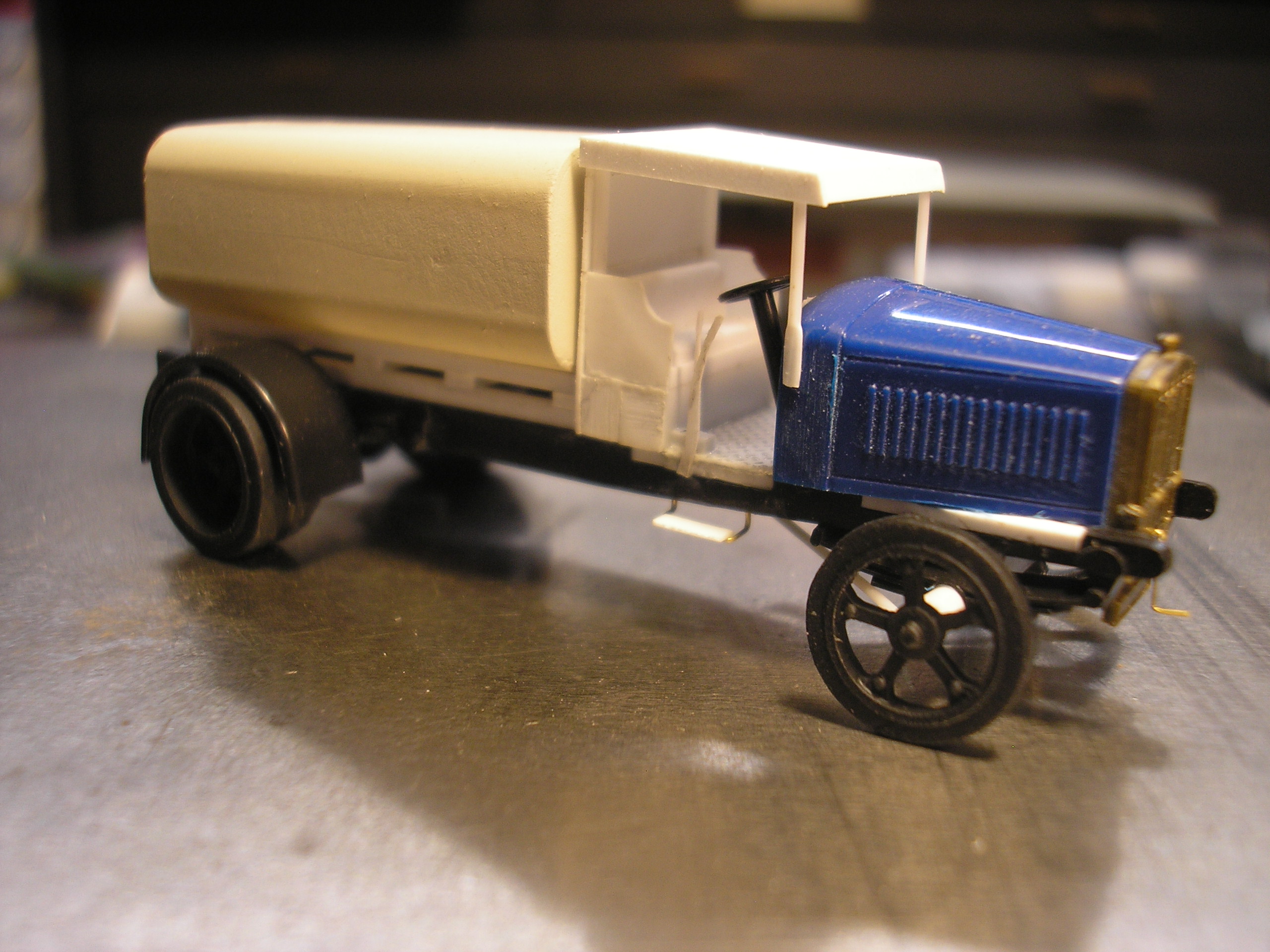 tank, step and roof