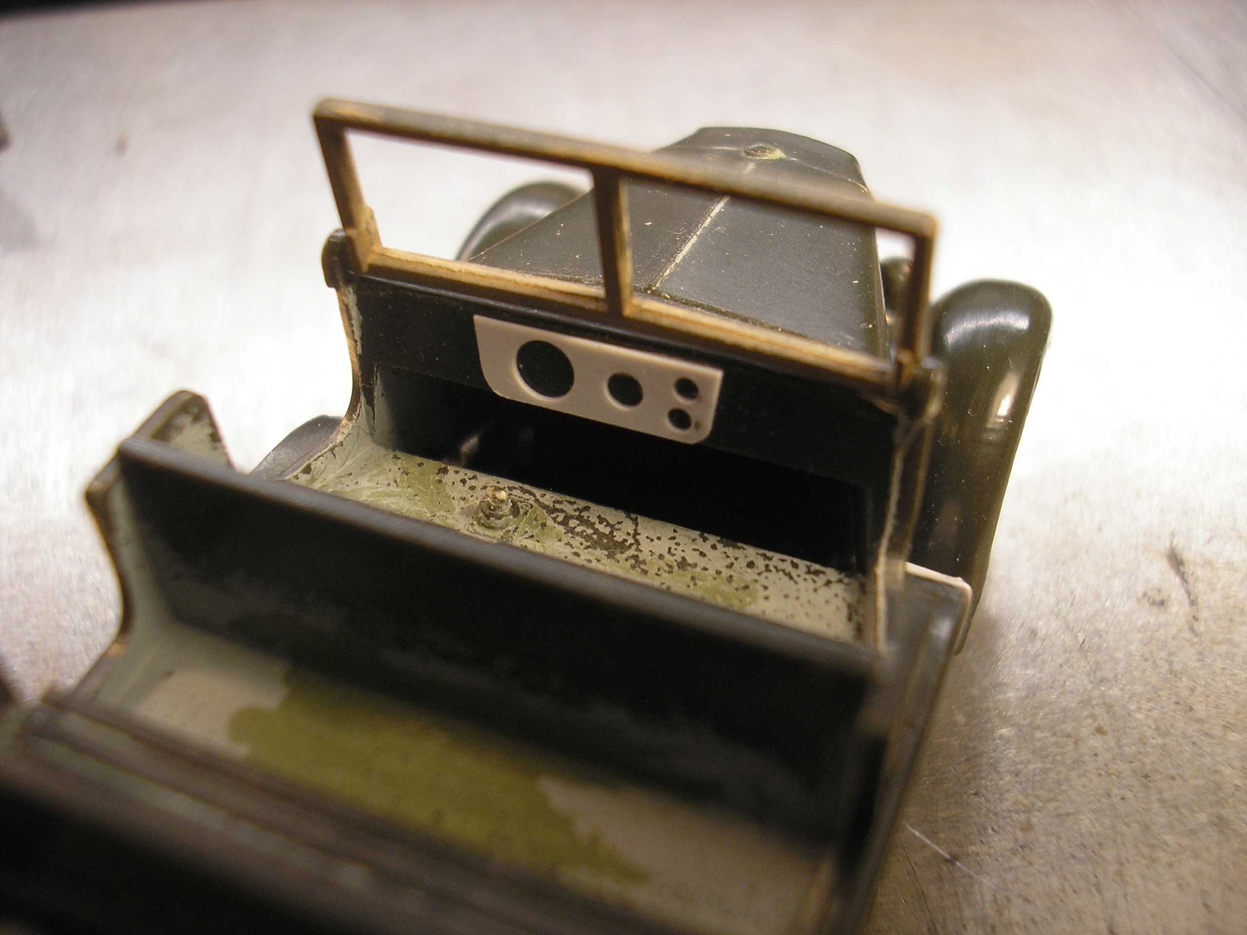 the instrument panel next.