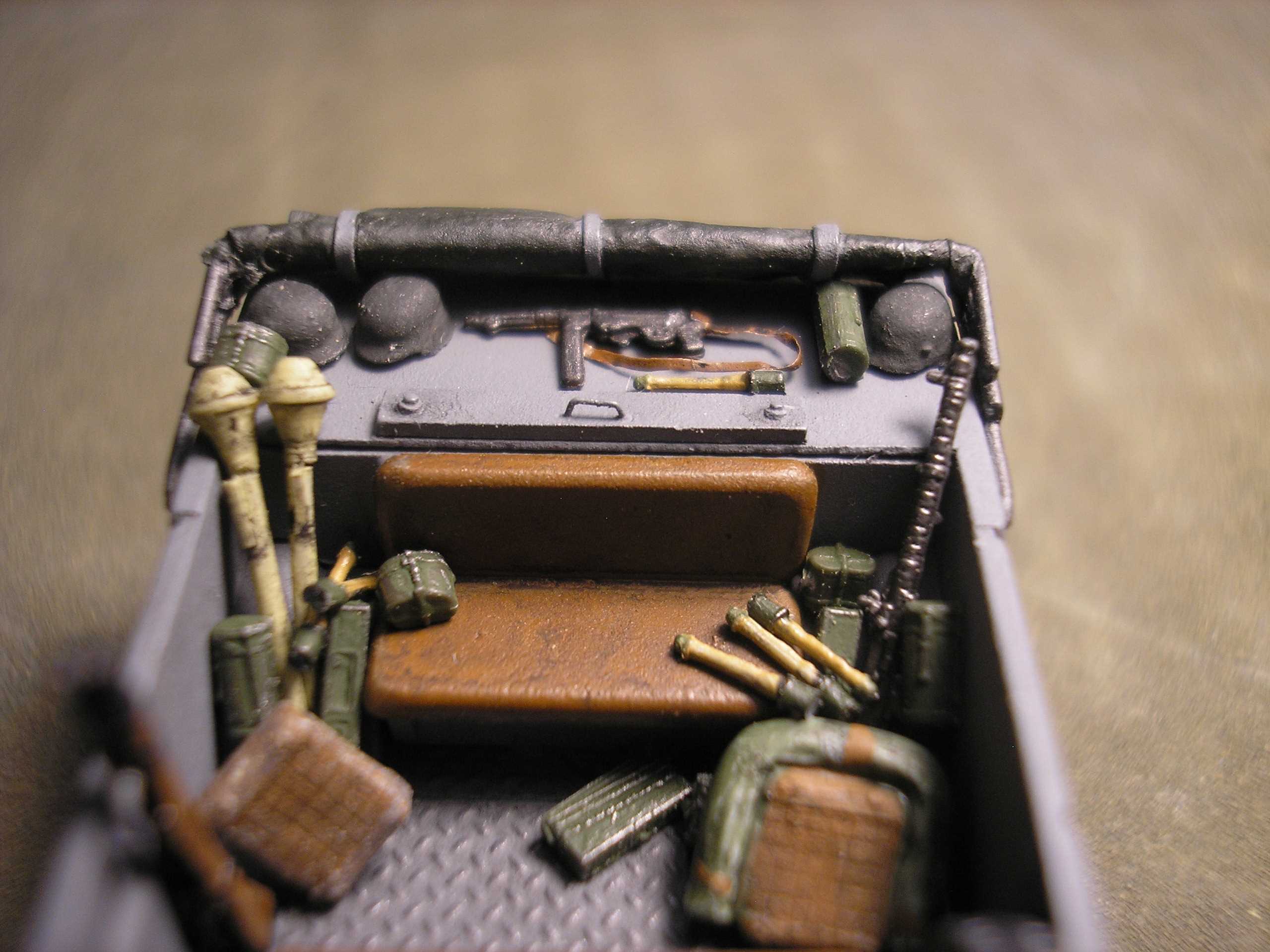 Final paint and patina
