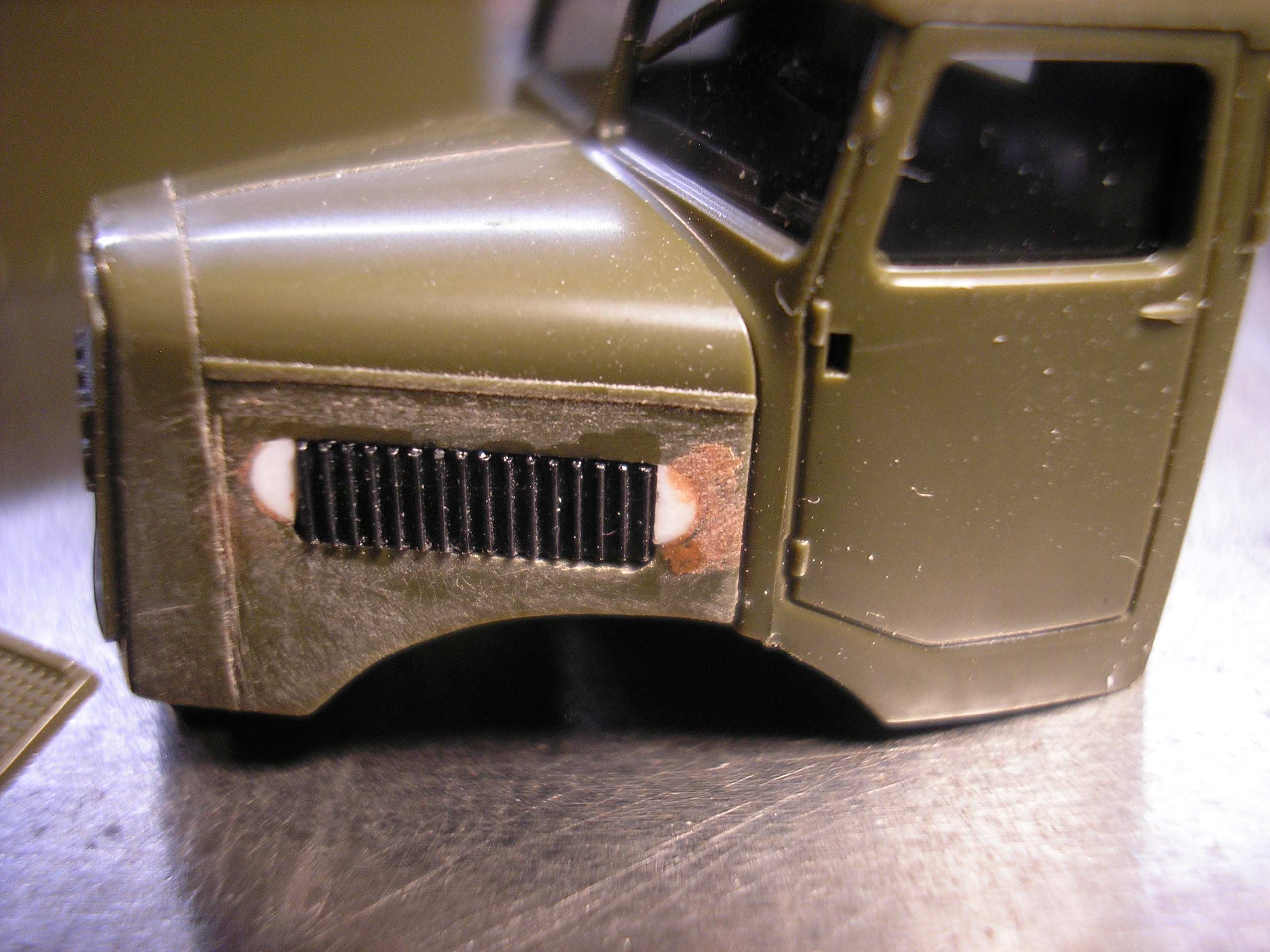 I recreate the Louvers