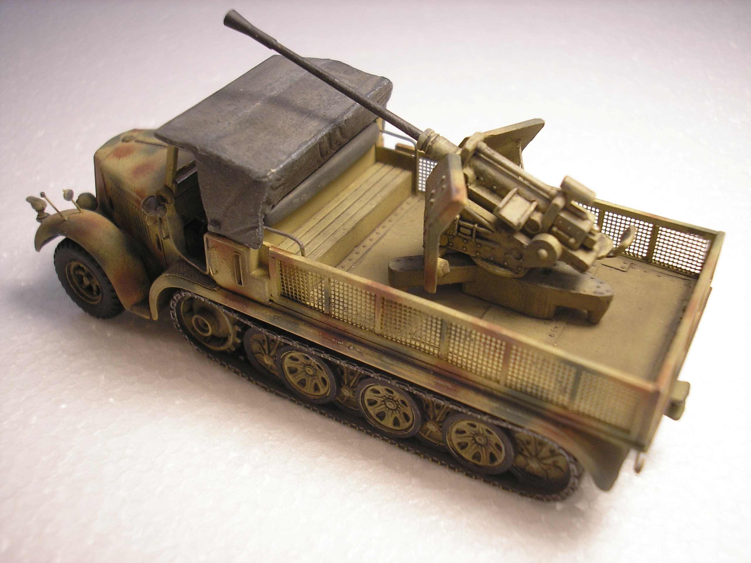 Antiaircraft type with 3.7 cm. canon