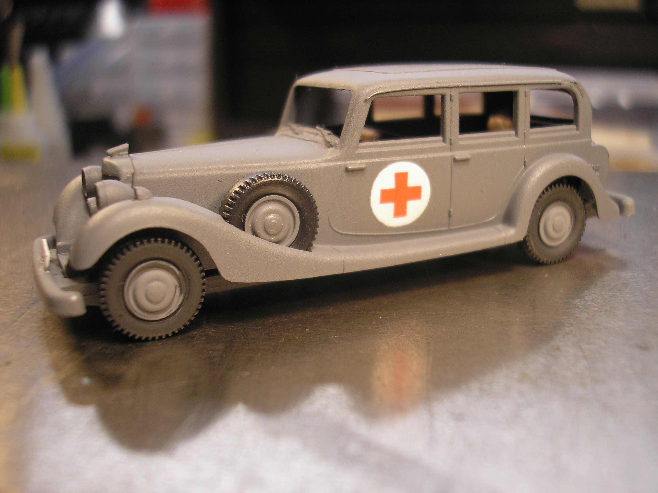 paint and decals on