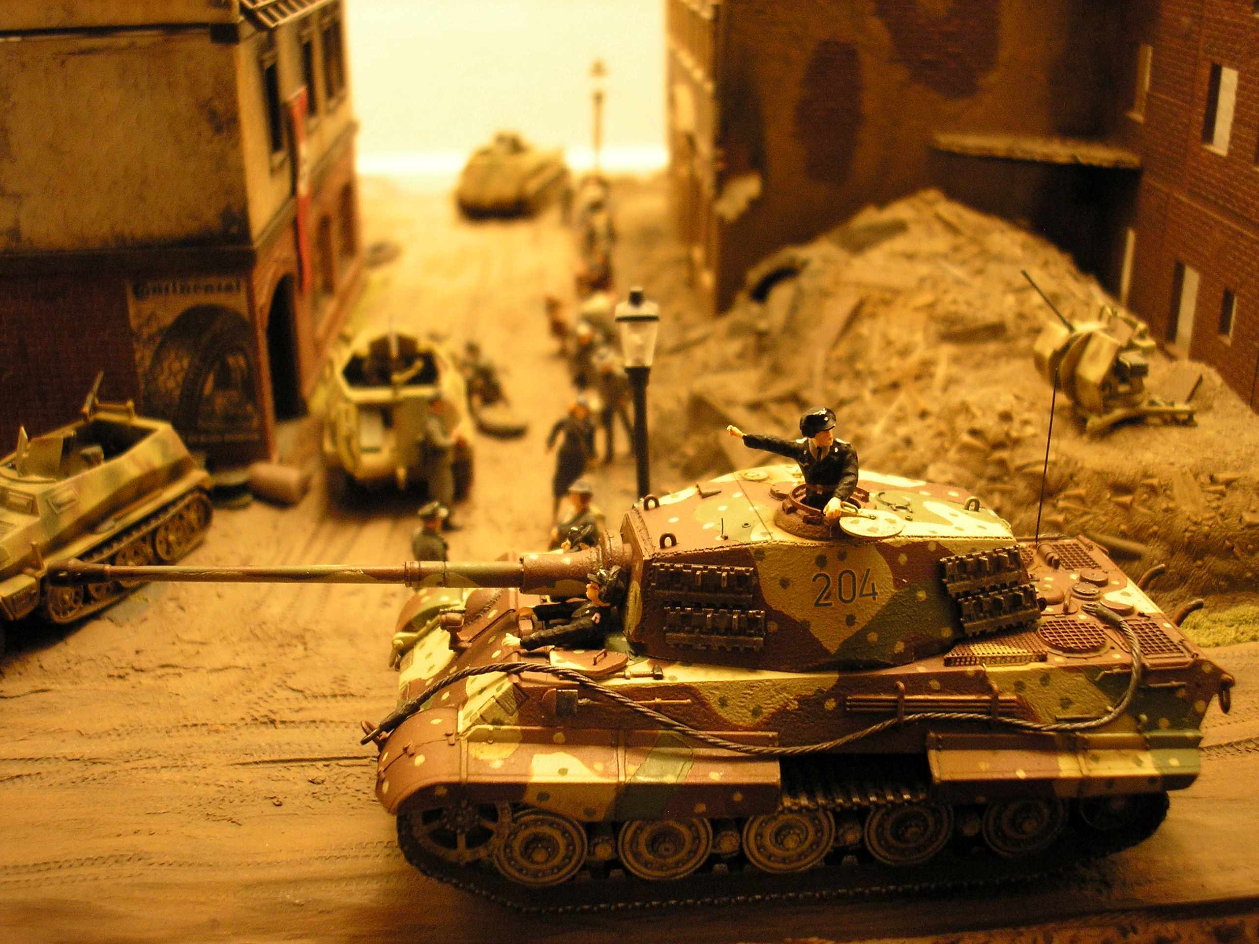 HERPA Minitanks Tiger ll