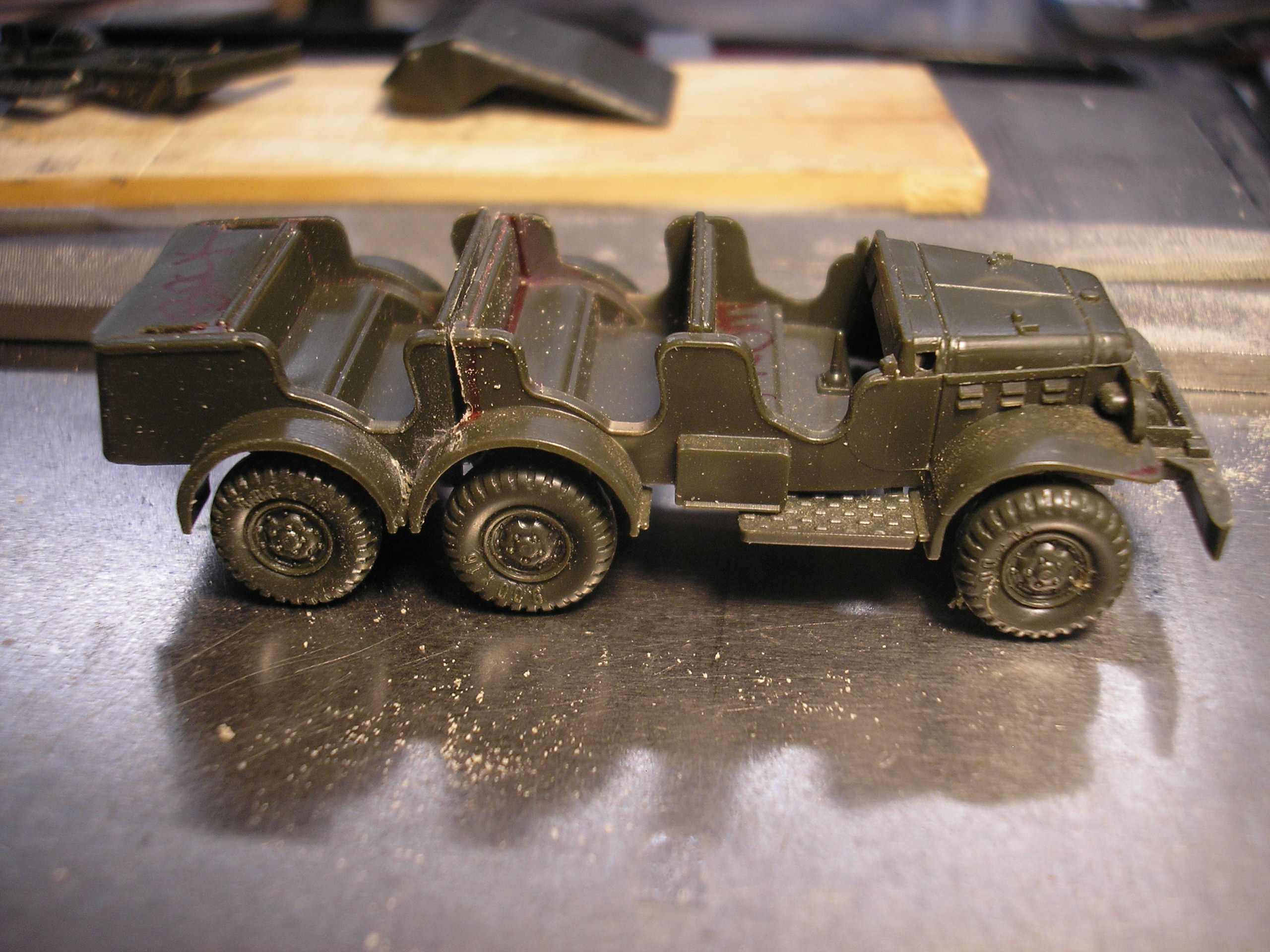 a &quot;pair&quot; of ROCO Dodge Command Cars