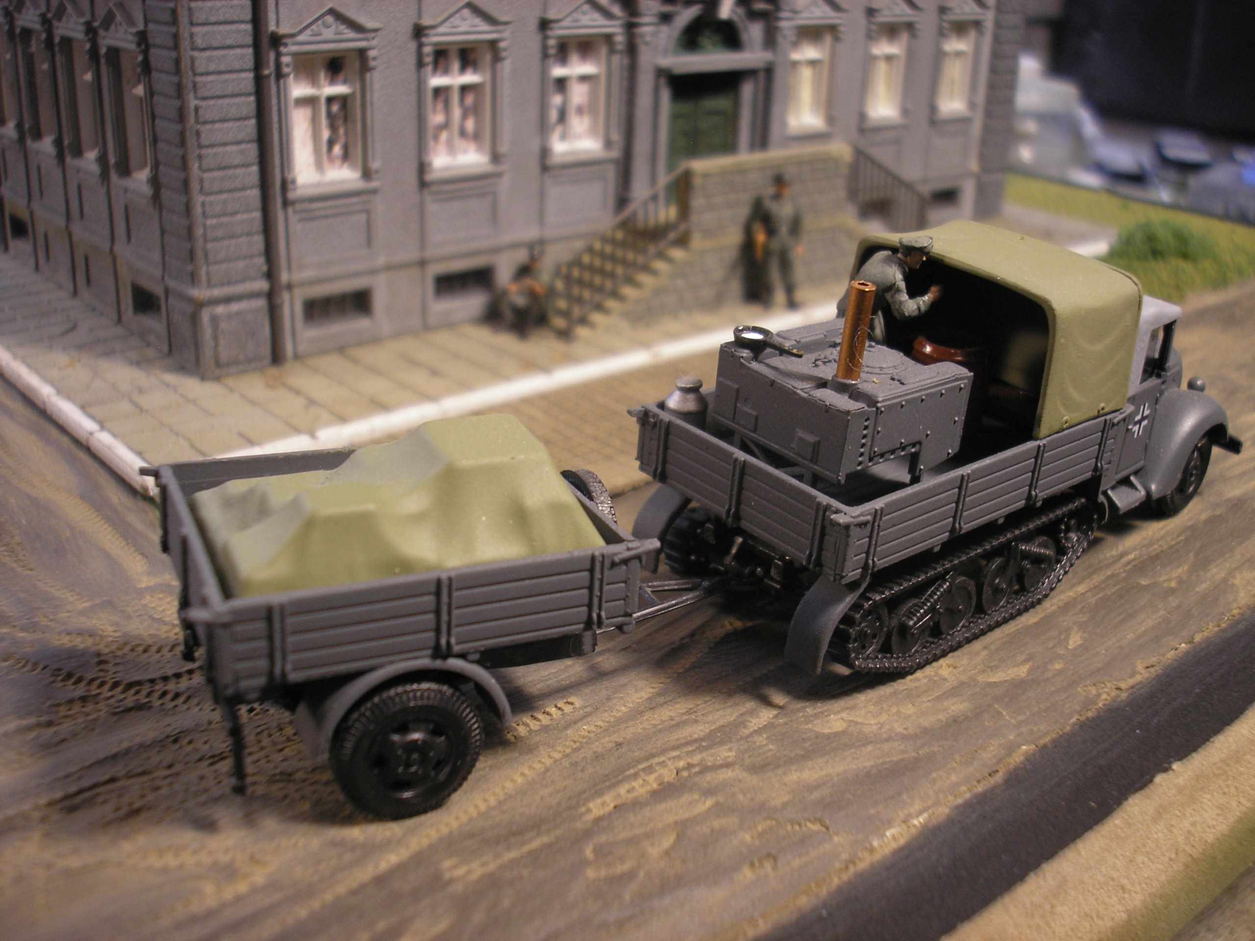 Ford Maultier Cook Wagon and Trailer