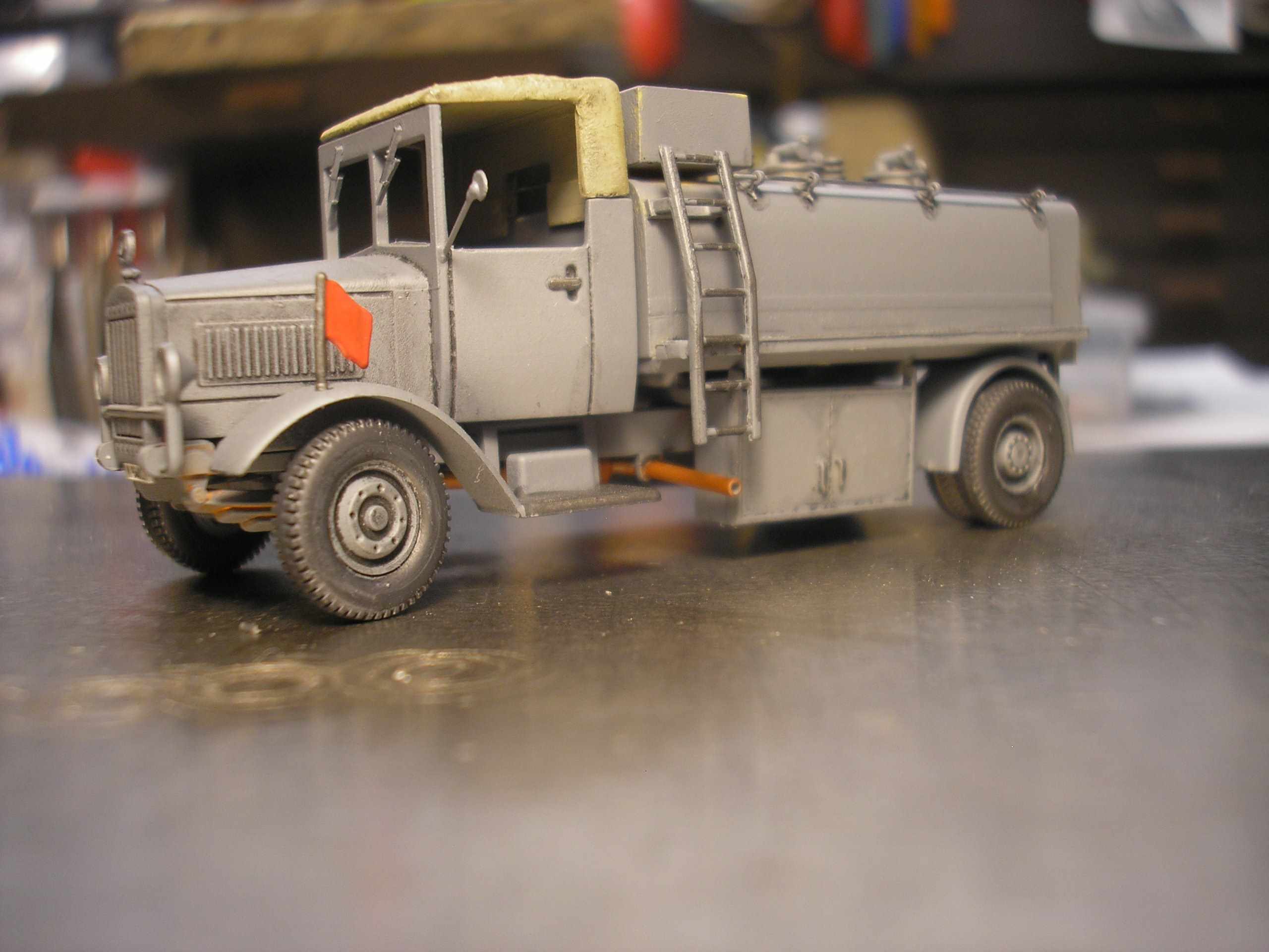 Black wash application
