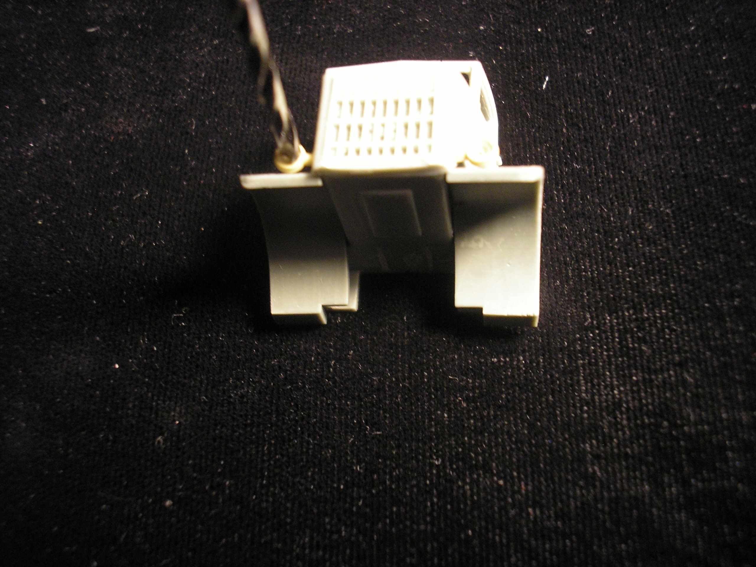 Headlights mounted and drilling each headlight.