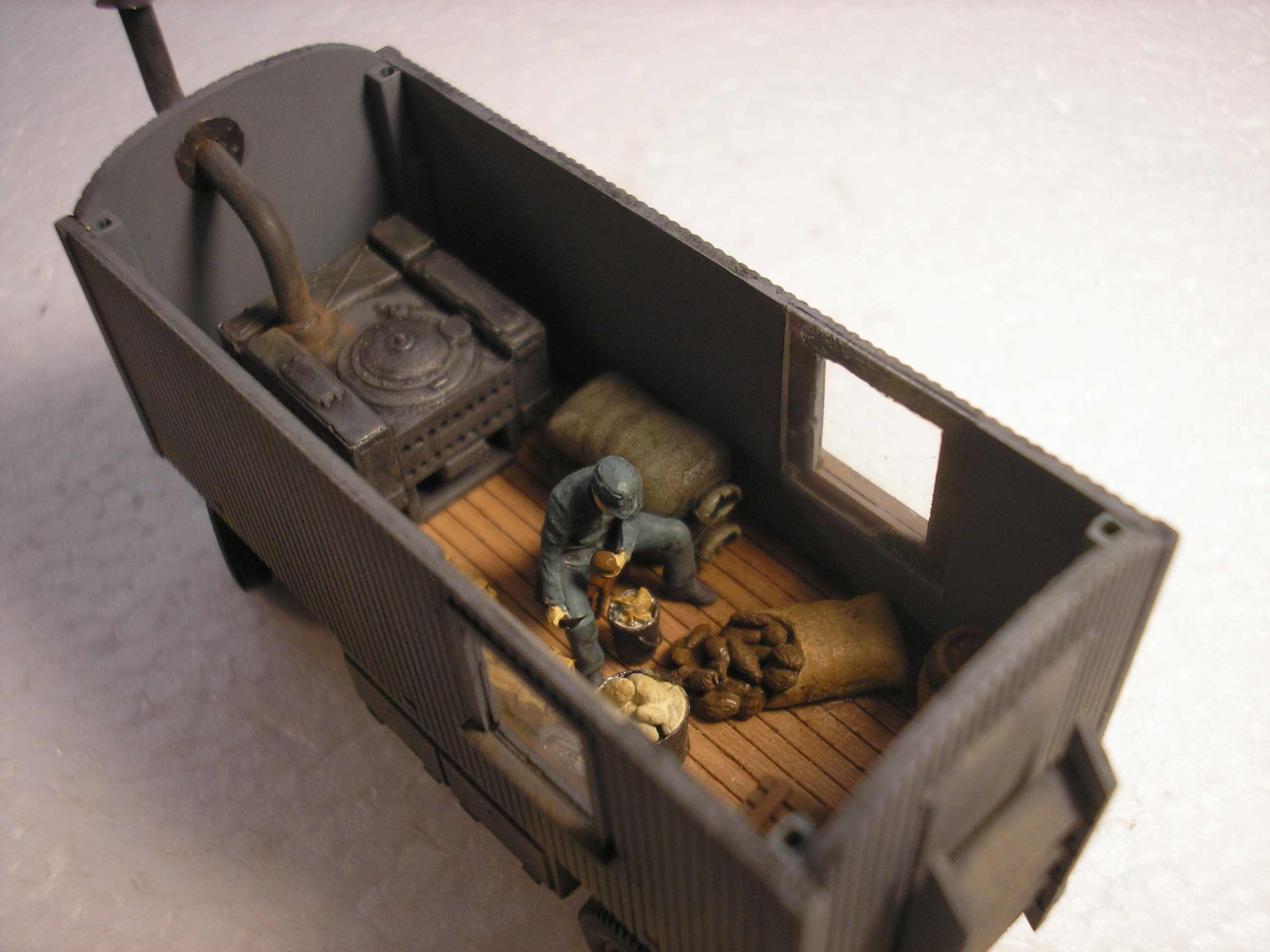 HERPA converted to Wehrmacht Kuchwagen
