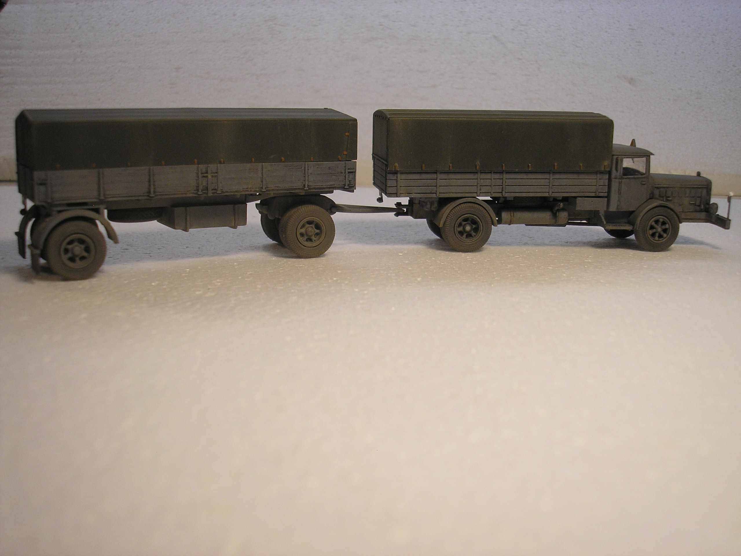 WIKING conversion from MB 10,000 to 6500 and Trailer