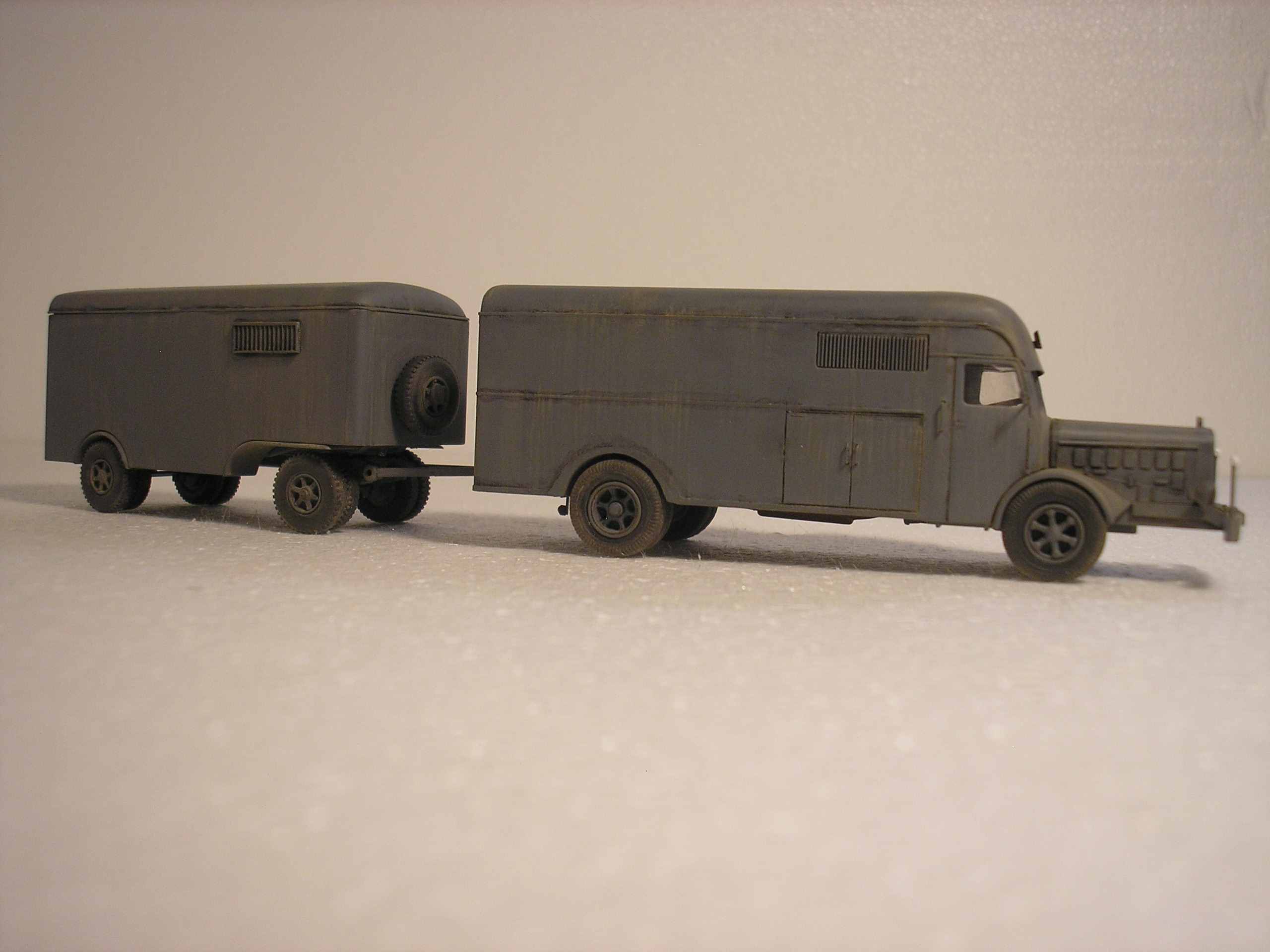 M.B. 6500 Reefer and Trailer