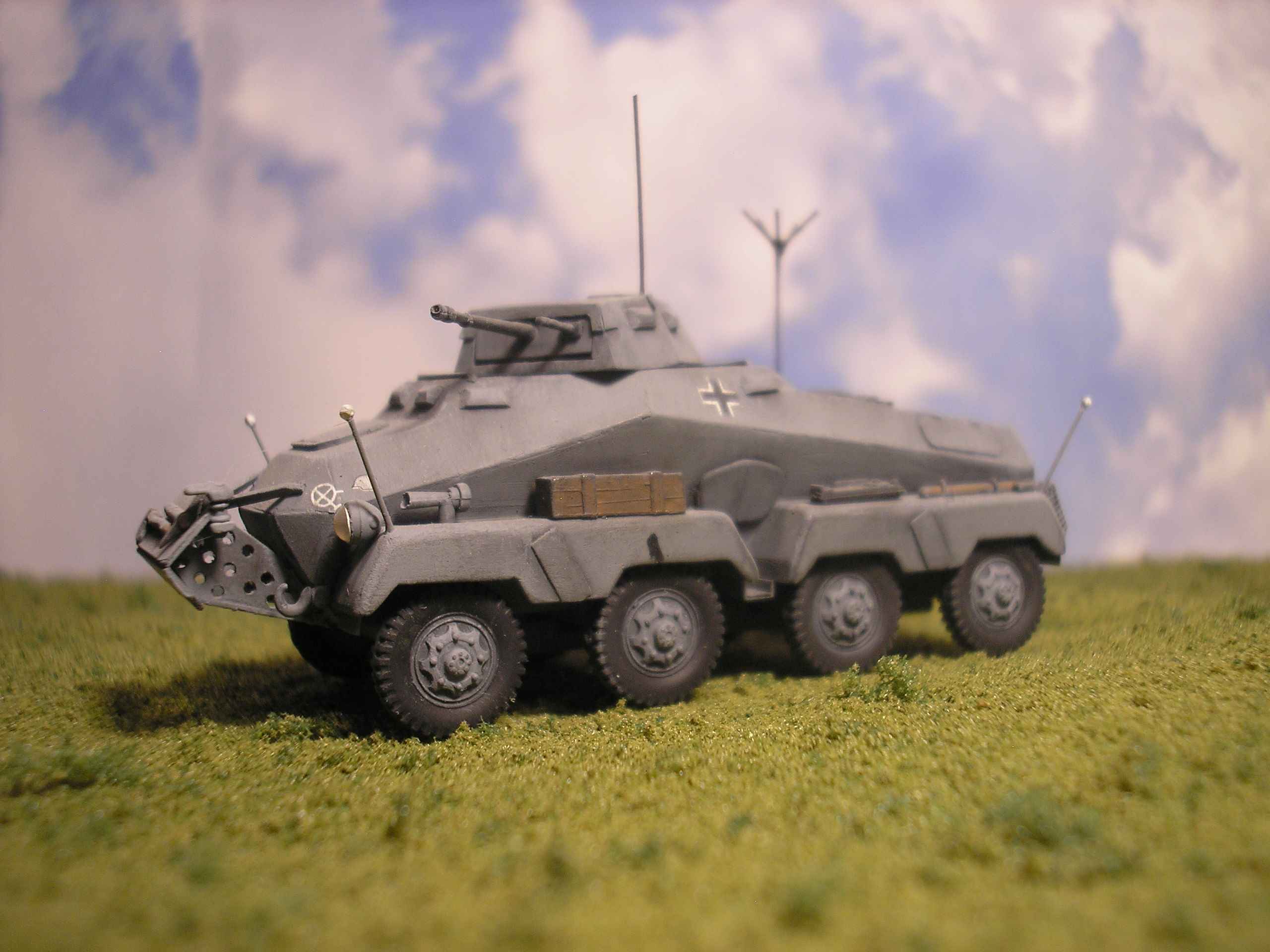 Scratchbuilt German Heavy Armored Car