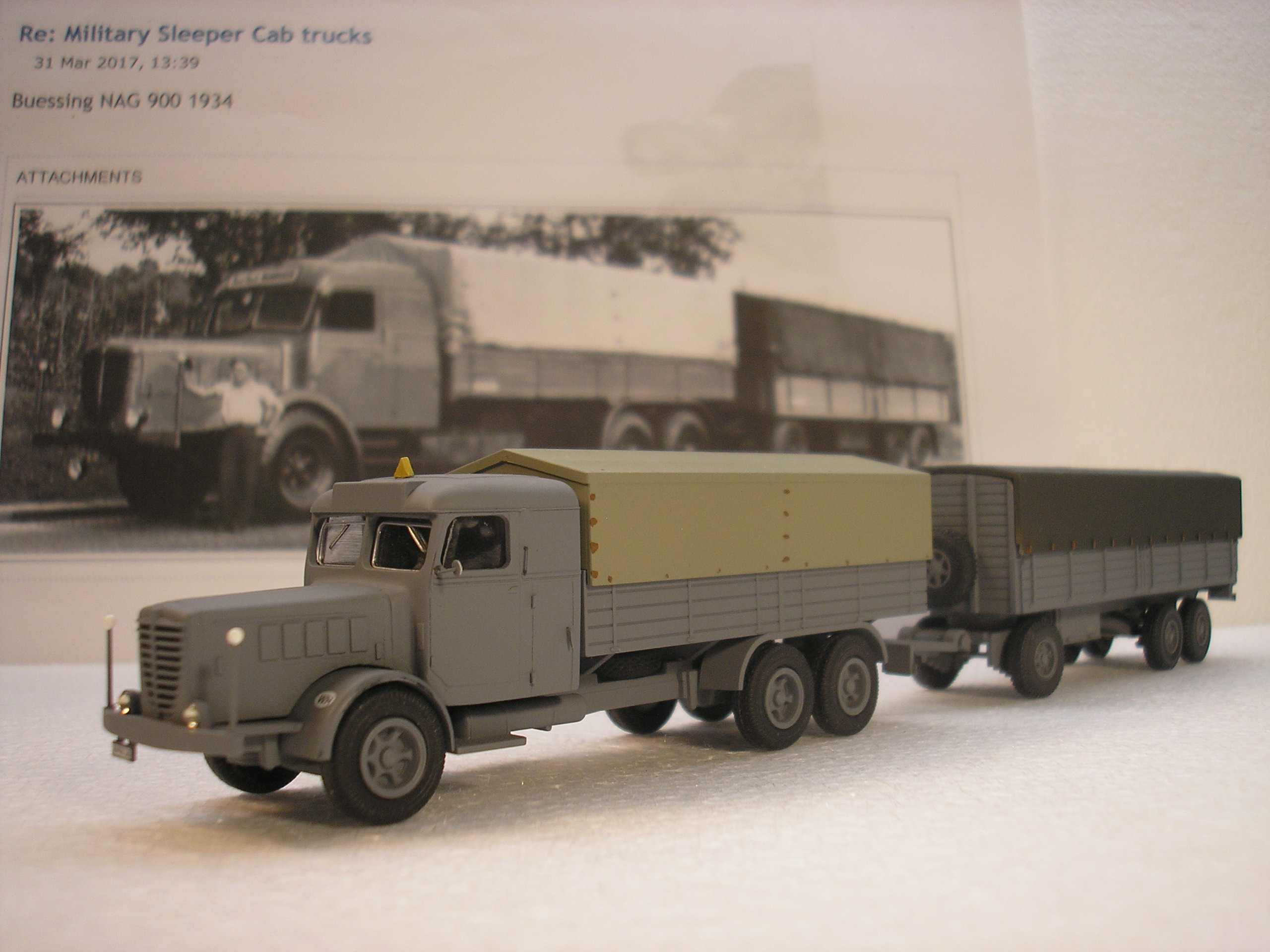 Bussing 900 Sleeper Cab