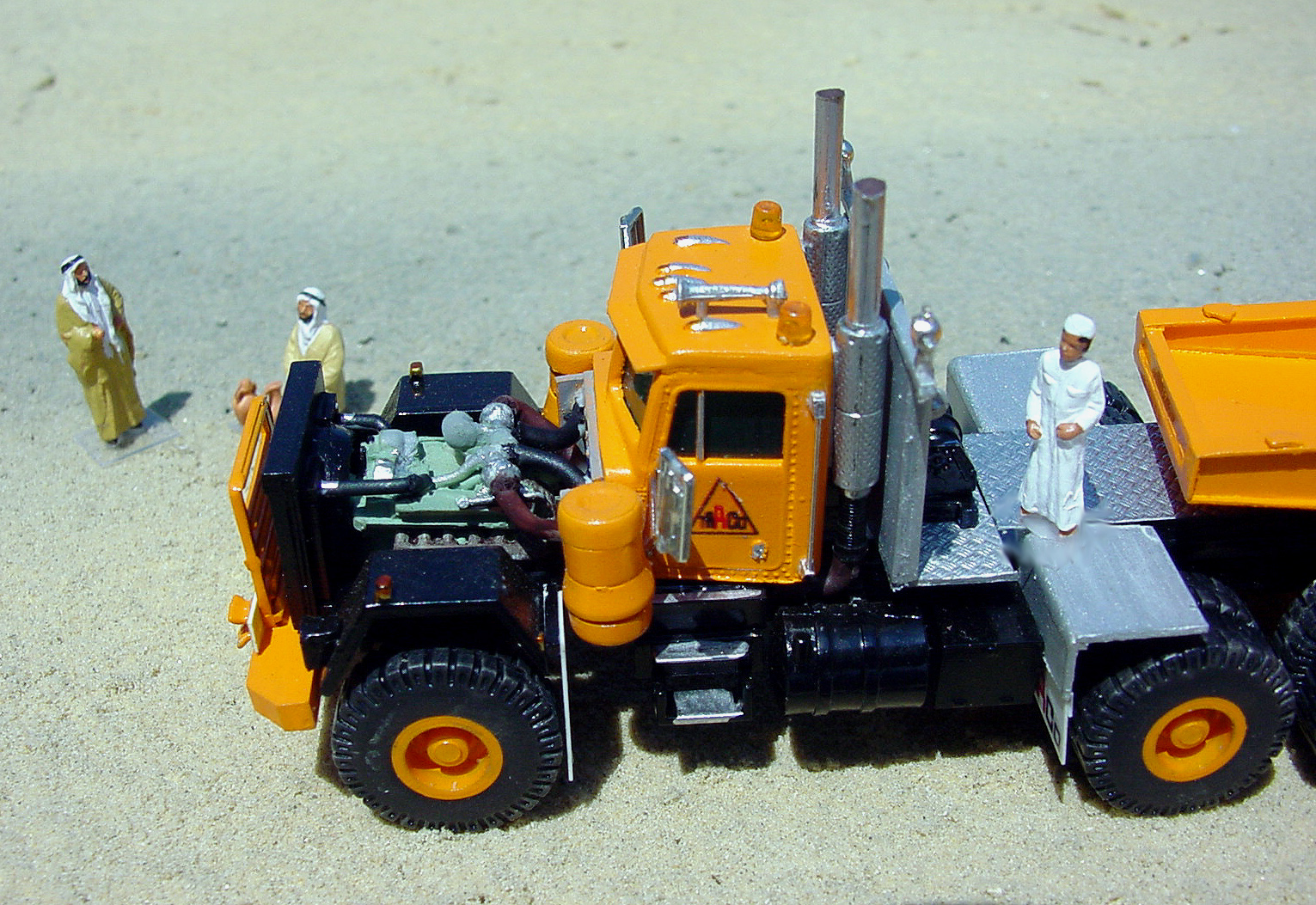 PILLET,Kenworth C 920,détail moteur.  8.jpg