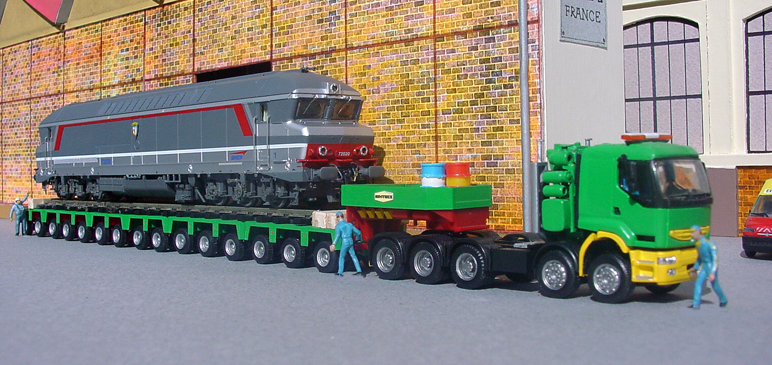 ...et de la locomotive Diesel CC 72000